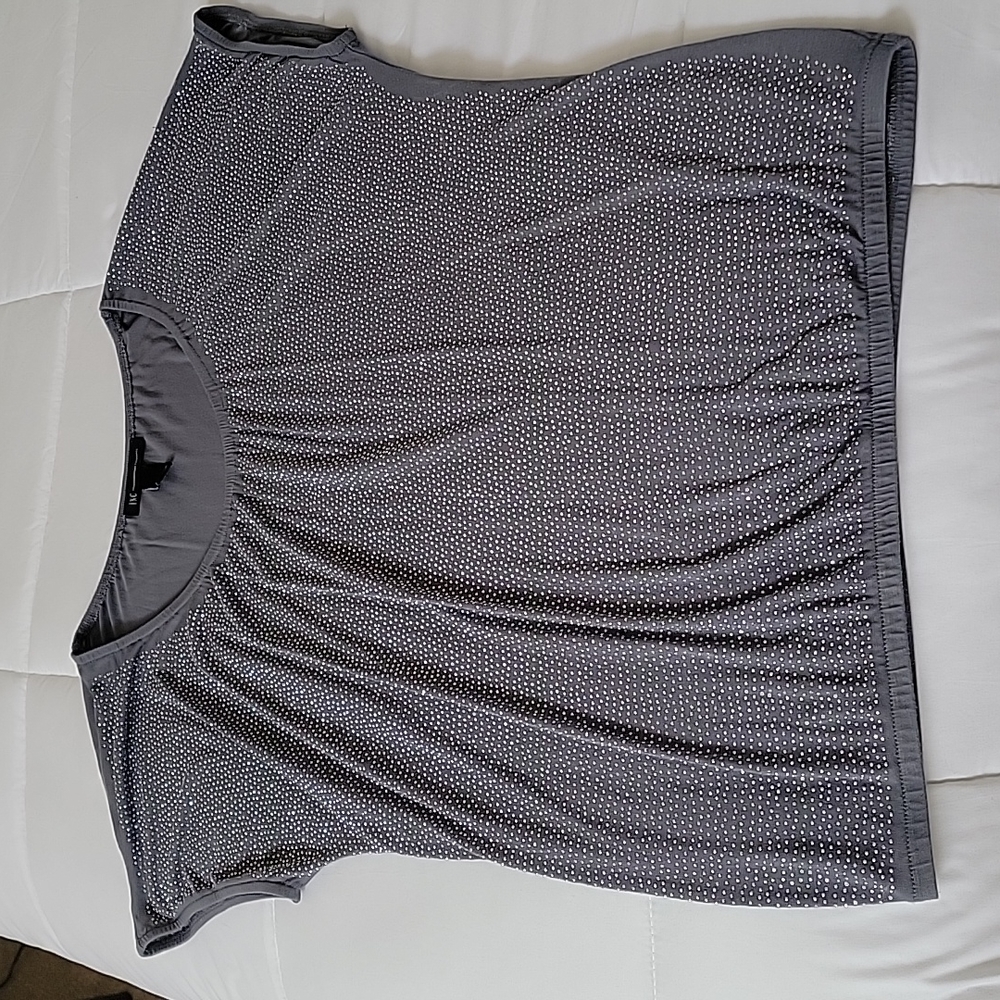Sparkly Grey Top